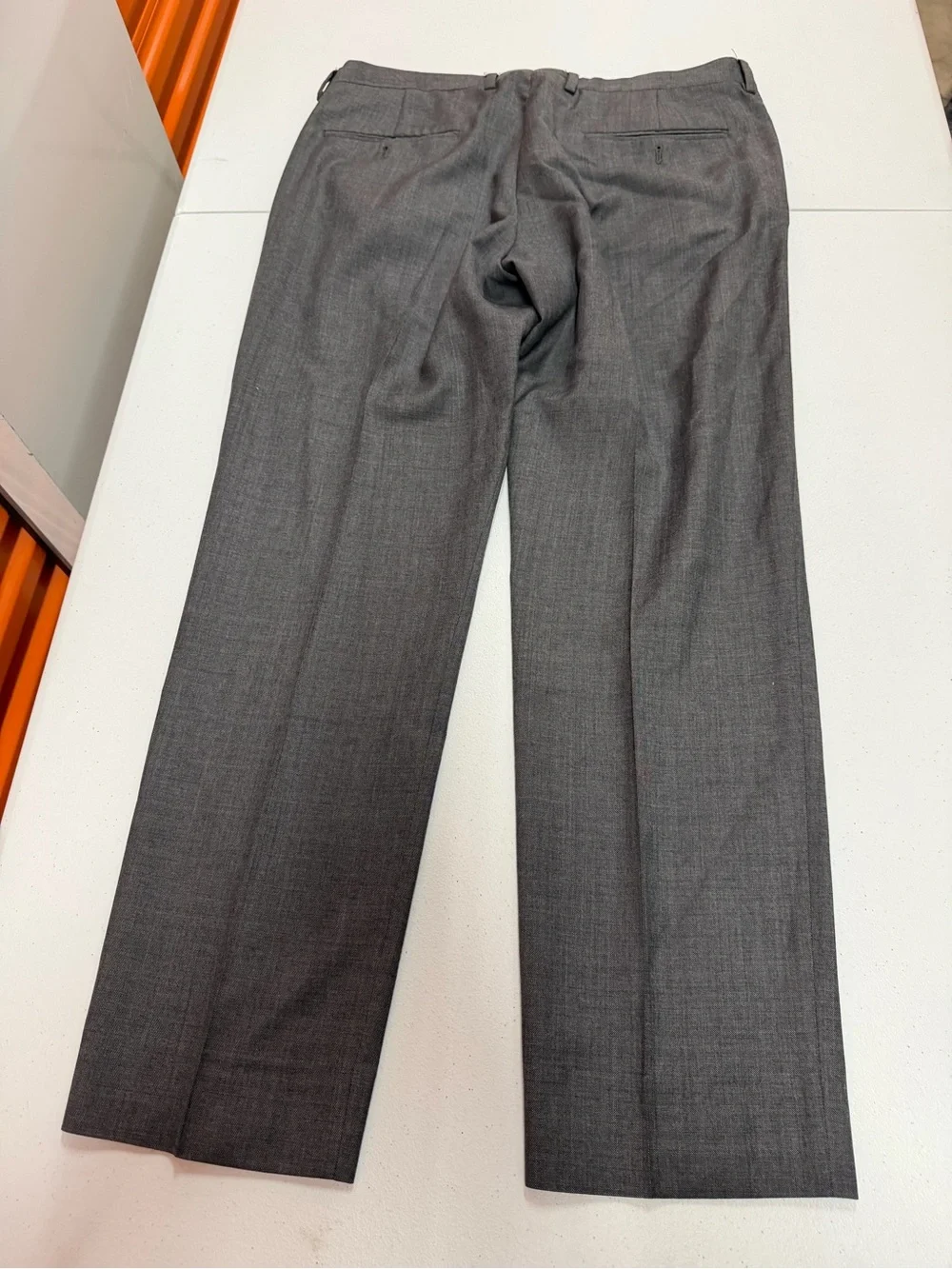 J.Crew Ludlow Suit 40S 33x29Gray Tollegno 1900 Italian 100% Wool Slim B333